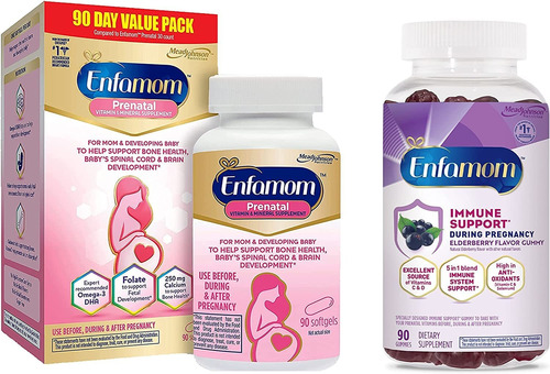 Enfamom - Paquete De Probióticos Multivitamínicos Prenatales