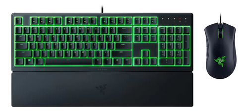 Teclado Y Mouse Razer - Ornata V3x Y Deathadder Essential Negro Negro