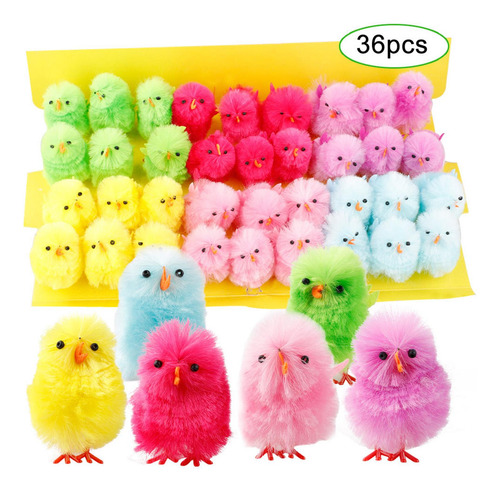 36x Colores Surtidos Realistas Para Bebés 4 Cm Mini Set