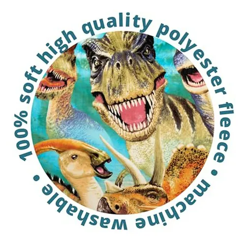 Toalla De Playa Jurassic, , 100% Algodón, Dinosaurios