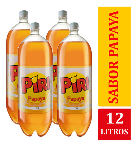 Bebida - Piri Papaya 12 Litros