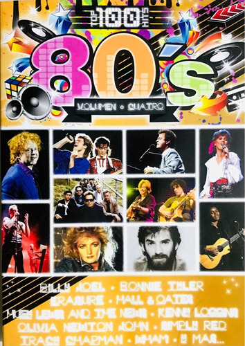 Top 100 Hits, 80s Collection Vol. 4 Dvd Seminuevo