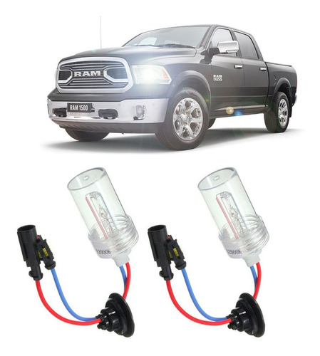 Par Lâmpadas Xenon Hid 880 / 881 H27 10000k Azul - Xtune