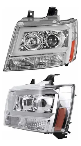 KINSTECH Clear LED Fog Lights Pair For 07-14 Yukon Avalanche Tahoe Suburban – GM2590104