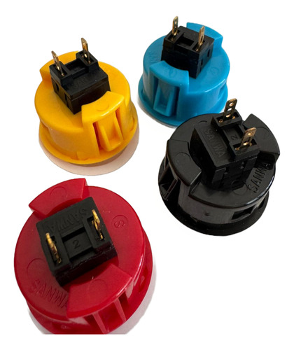 Kit Arcade Joystick Sanwa Original /palanca 10 Botones +chip