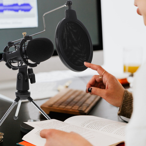 Micrófono Para Teléfono Celular, Mini Micrófono En Vivo, Mic
