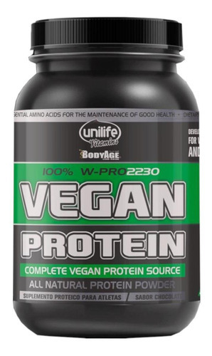 Whey Protein Vegan 22g Proteína Vegana Sabor Chocolate 900g