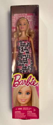Mattel Barbie Pink-tastic Barbie Doll, Black And Pink Dress