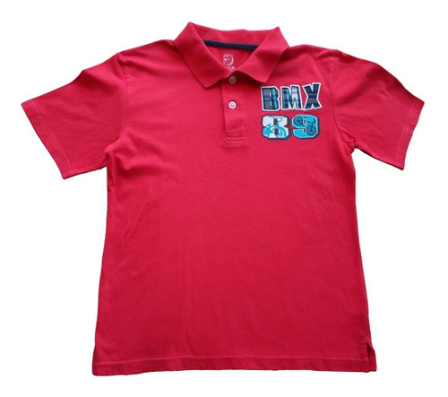 Franela Roja Polo Para Niños Talla 8 365 Kids