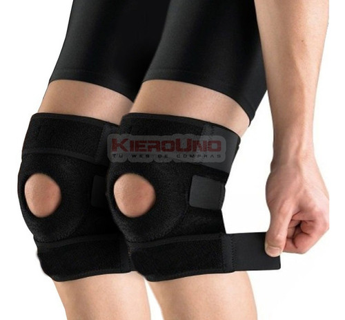 Imagen 4 de 4 de Rodillera Rotuliana Ortopédica Meniscos Runeco Neoprene