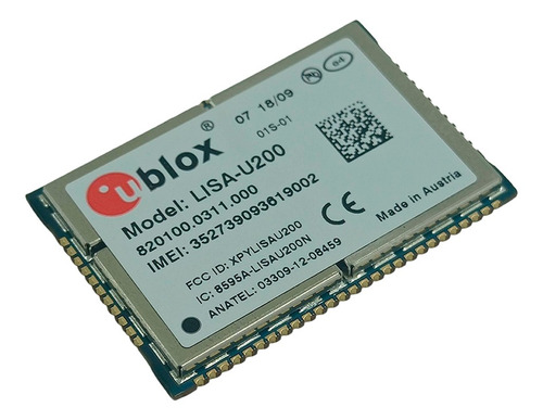 Modulo Celular Hspa Gsm Hspa 6 Band Gsm Quad Band Lisa-u200