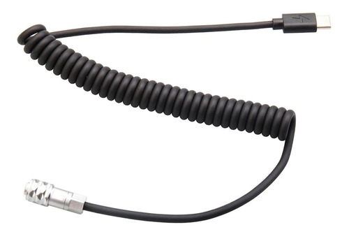 Cable En Espiral Del Cable De Alimentación Usb Tipo C Pd