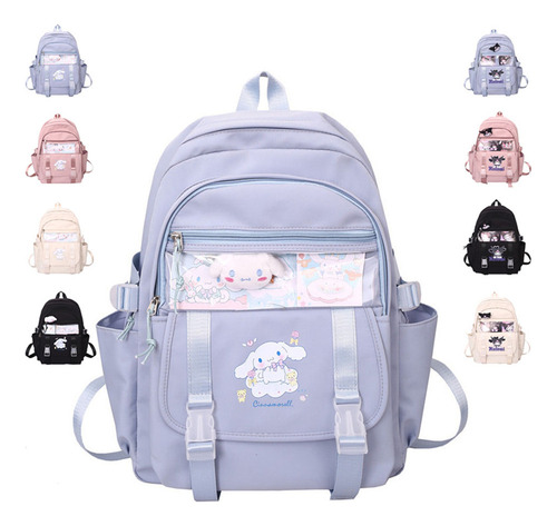 Mochila Estudiantil Sanrios Cinnamoroll, Regalo Para Niños Y