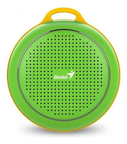 Genius Parlante Bluetooth 4.1sp-906bt Verde Y Amarillo Verde
