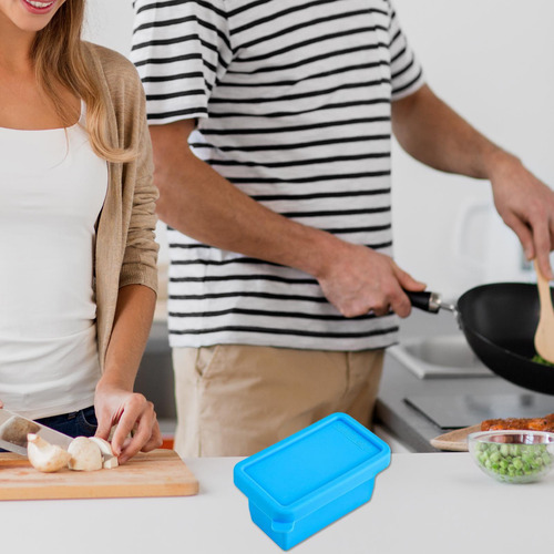 Bandejas De Silicona Para Congelador Con Tapa Moldes De Sili