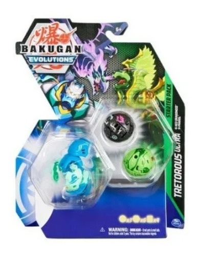 Bakugan Evolutions S4 Blister 3 Fig 64424  Srj