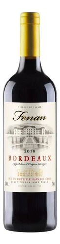 Vinho Francês Tinto Bordeaux Fenan 750ml