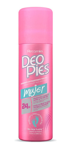 Desodorante Deo Pies Mujer Spray X 260ml