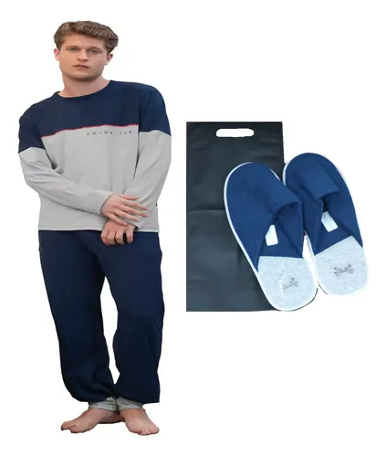Pijamas y pantuflas hombre deals