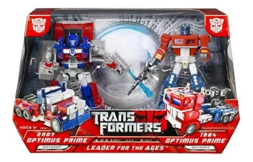 Optimus Prime Transformers Leader For The Ages 2007 Sin/abri