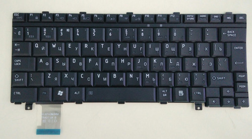 Teclado Toshiba U305 U300 M600 M700 Ing Nuevo