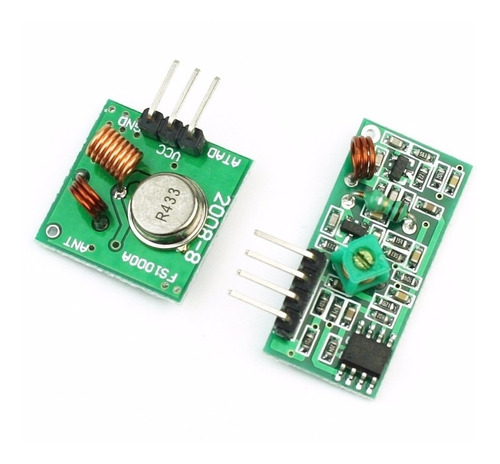 Kit Modulos Rf 315 Mhz Transmisor Y Receptor Arduino Ubot
