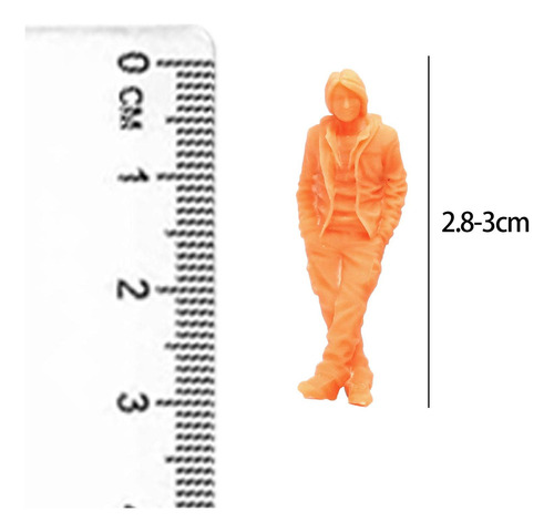 Fs Figuras De Personas Modelo 1:64 Para El Diseño De La Han