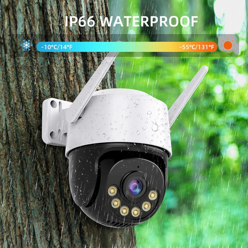 Cámara Videocámara Ptz Con Seguimiento Automático, Icsee