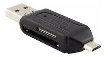 Comprar Adaptador Micro Usb A Otg Con Lector De Memoria Micro Sd