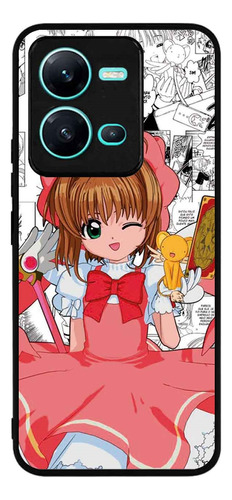 Funda Protector Case Para Vivo V25 5g Sakura Cardcaptor