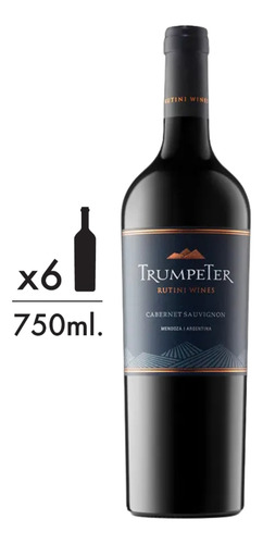 Vino Tinto Trumpeter Clasico Cabernet Sauvignon Pack X 6