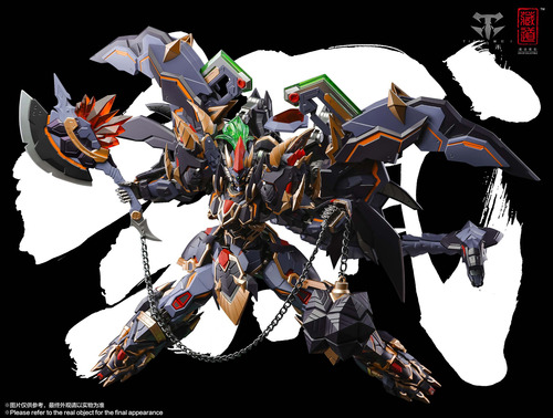 Figura De Acción Cangdao Cd-04 Black Tortoise Xuanwu Figure