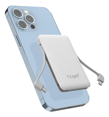 Tg90 Power Bank 6000mah Cargador De Batería Portátil, Mini P