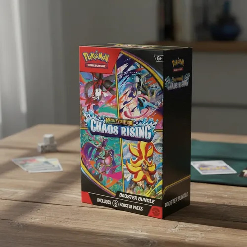Caixa Pokémon Tcg Mega Evolution Chaos Rising (inglês