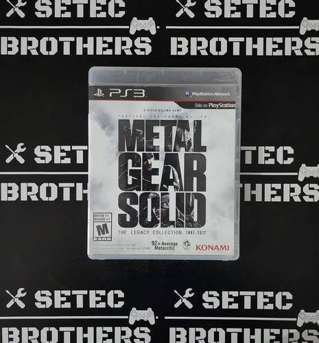 Metal Gear Solid: The Legacy Collection Ps3 - Físico - Local