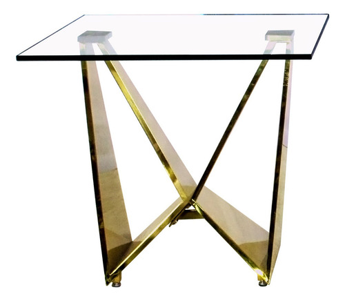 Mesa Lateral Sonia 2 Dorado Këssa Muebles