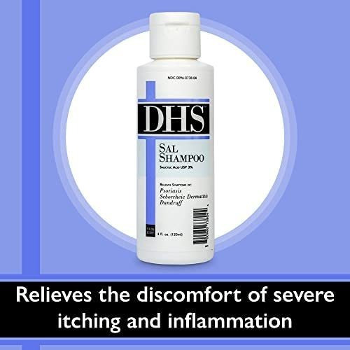 Dhs Sal Shampoo 4 Oz, Pacote Com 1