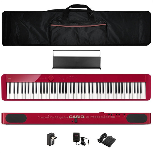 Piano Digital Casio Privia Px-s1100 Atril Pedal 88 + Funda