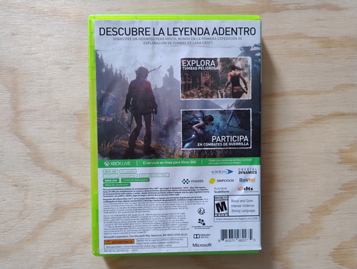 Rise Of The Tomb Raider Xbox360 (Usado)