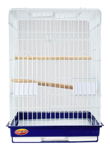 Imagen 1 de 4 de Jaula Para Aves Equipada Periquitos Loros C/ Bandeja Macao
