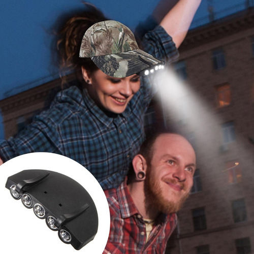 Zbg Clip De Luz Led For Gorra Lámpara Con Clip De Sombrero