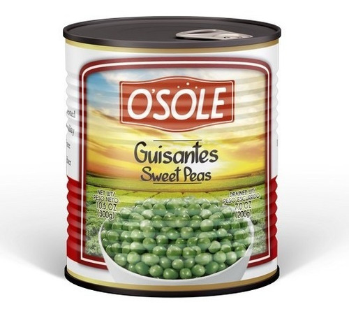 Guisantes Osole 300 Gr (lata) - 004647.11 - 24 Unid