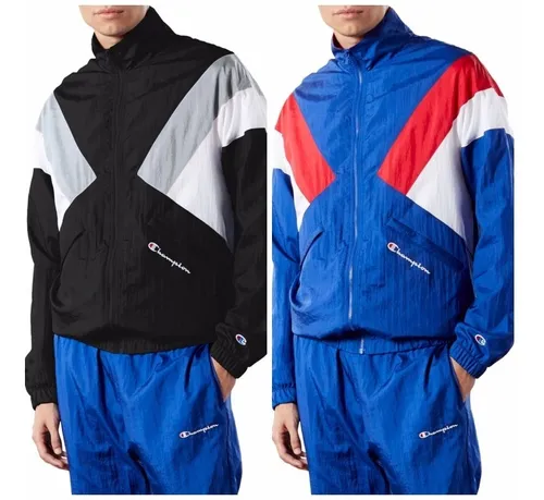Champion nylon top warm up jacket