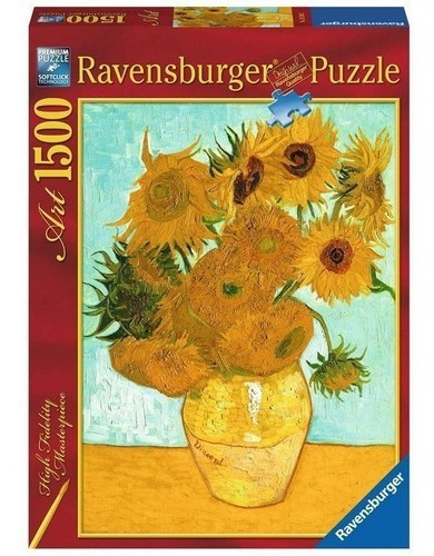 Ravensburger 1500 Pzs Gogh: Girasoles 16206 Rdelhobby Mza