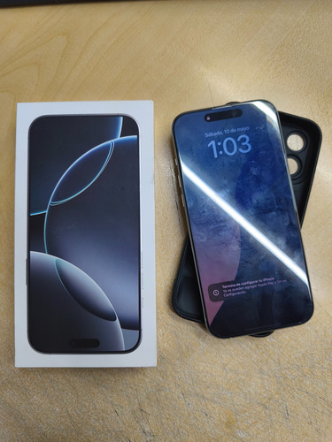 Celular iPhone 16 Pro Max A3295 White Titanium 256gb (Usado)