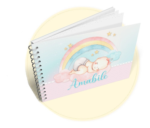 Livro Álbum Do Bebê Vários Temas Personalizado Com Nome