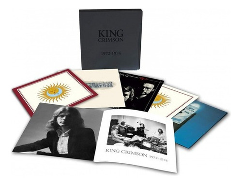 King Crimson 1972-1974 Vinilo 5 Lp Box Set En Stock