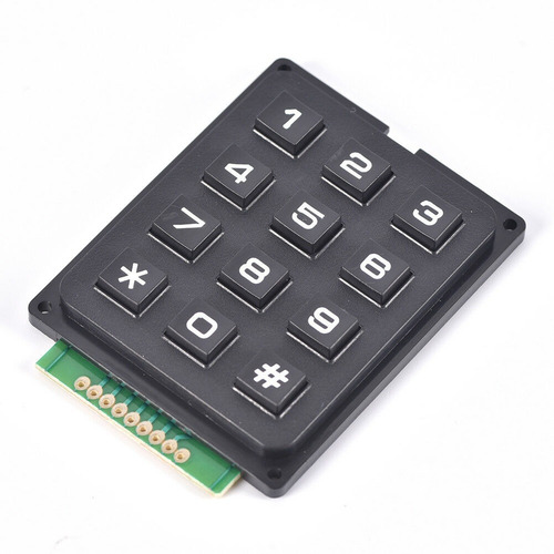Teclado Matricial 12 3x4 Botões Arduino Pic Microcontrolador