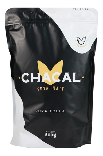 Imagem 1 de 2 de Erva Mate Para Terere Chacal 500g Premium - Pura Folha