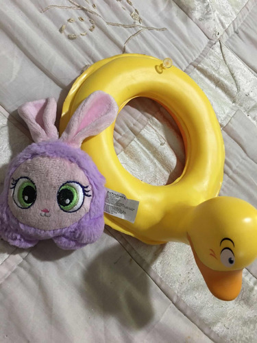 Distroller Neonato Más Accesorio Color Morado Flotador Pato (Usado)